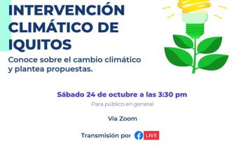 Talleres Virtuales: Plan de Intervención Climático de Iquitos.
