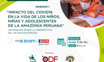 “Impactos del COVID-19 en la vida de los Niños, Niñas y Adolescentes de la Amazonia Peruana”  un análisis desde la perspectiva de las adolescencias